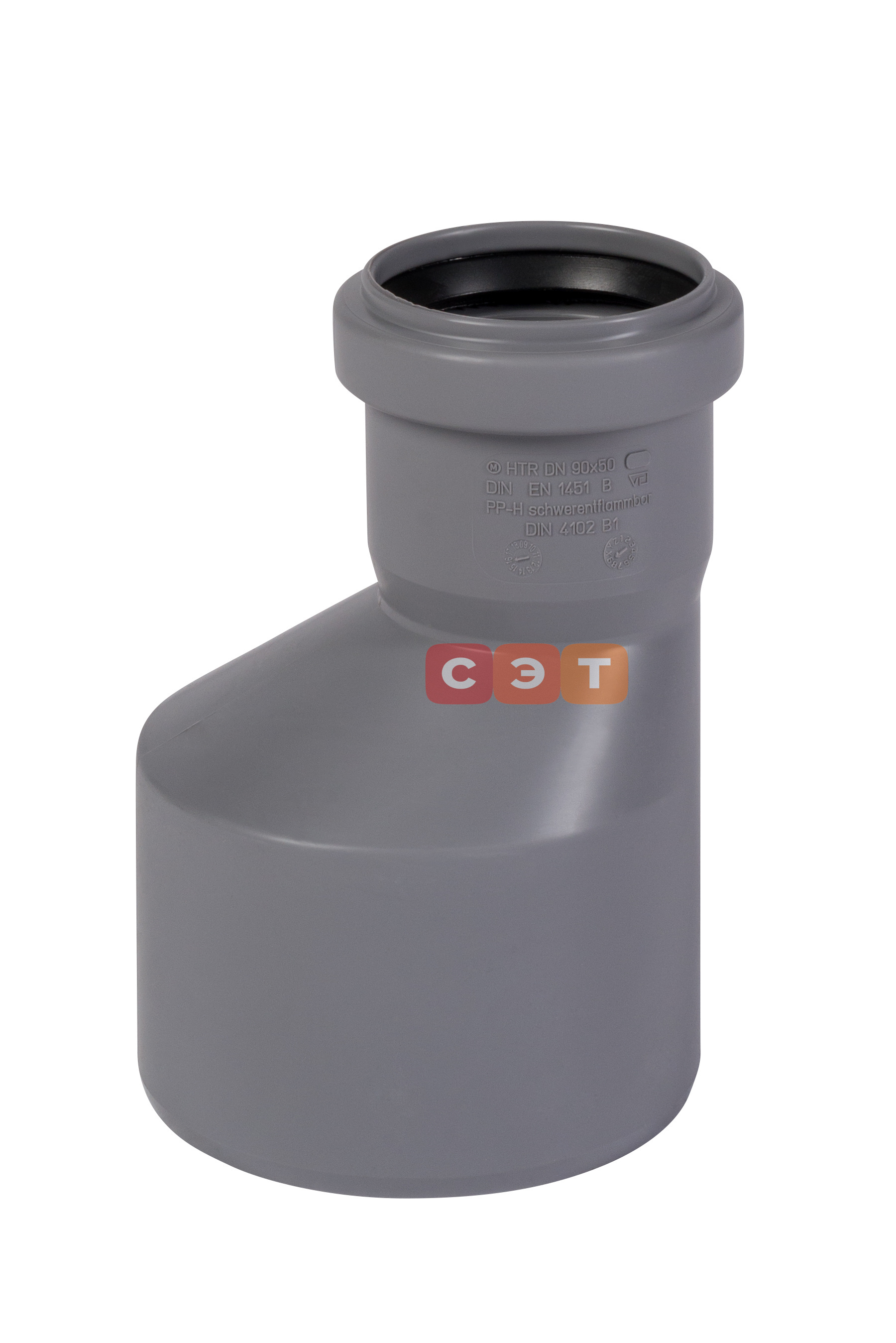 Муфта переходная  90 / 50  HTR ( серая )