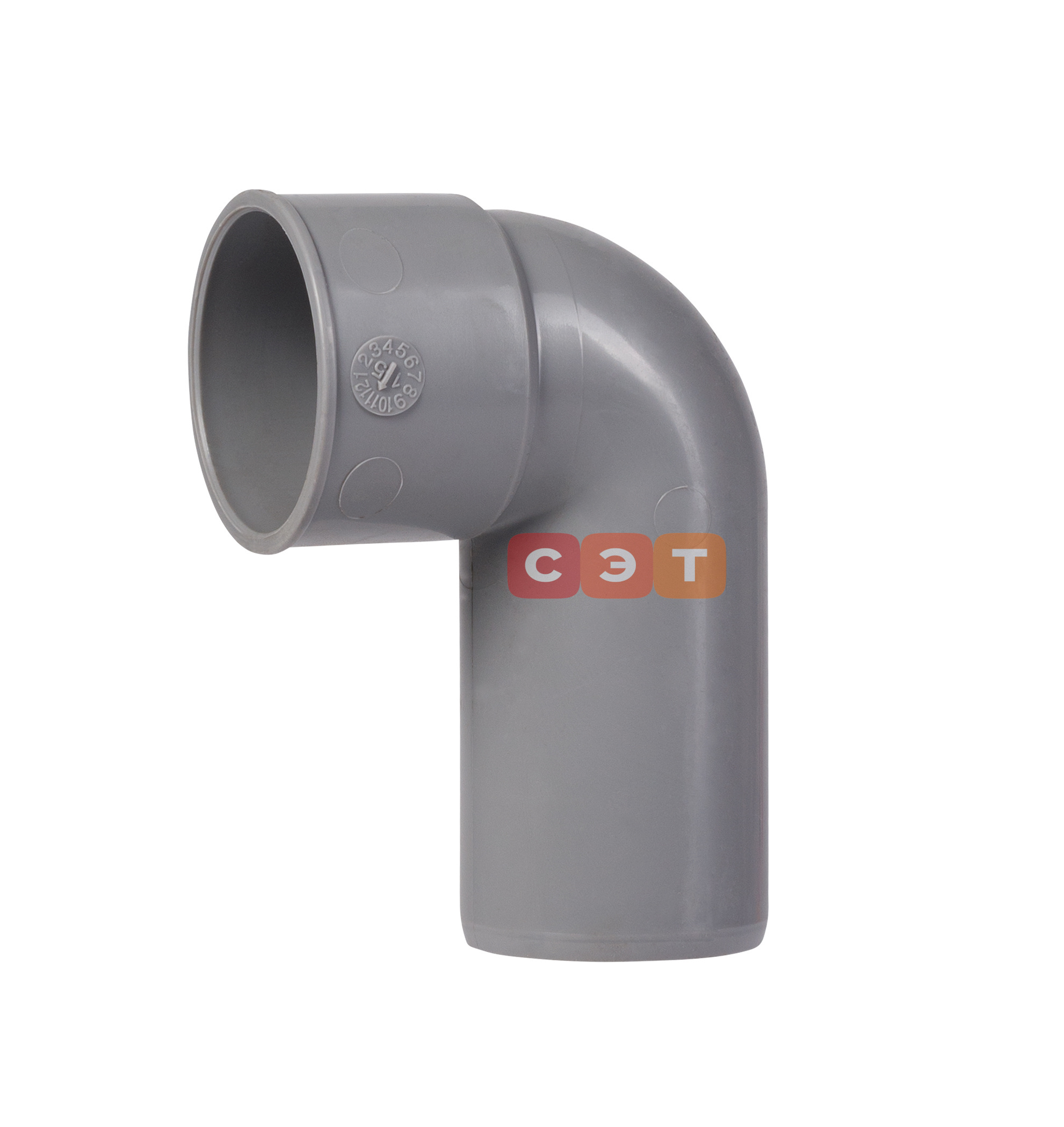 Отвод сифонный 40/30 HTSW (серый )