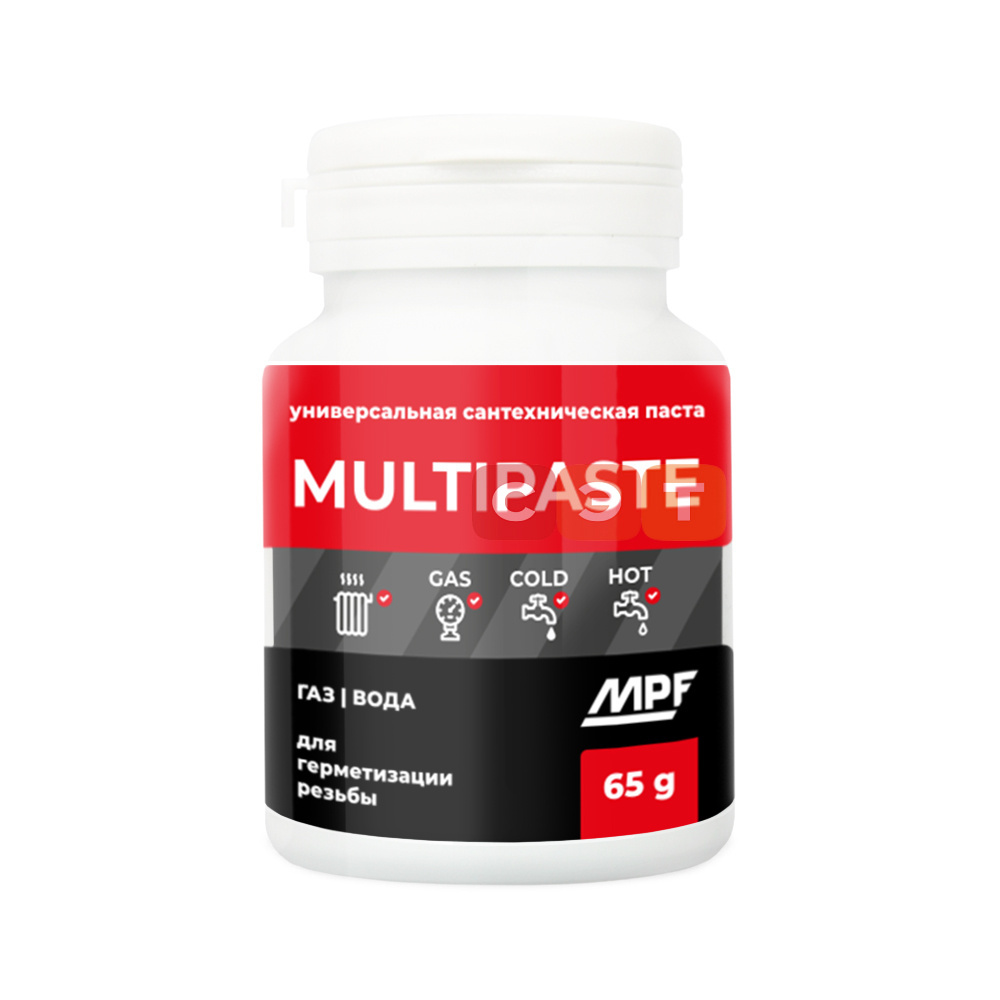 Паста уплотнительная универсальная (вода, газ, 65-70г) MULTIPASTE