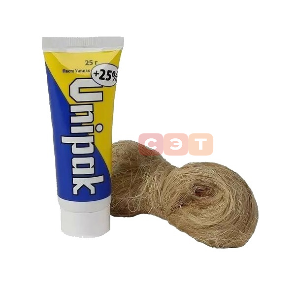Комплект монтажный UNIPAK №1 (паста25г+лен13г)