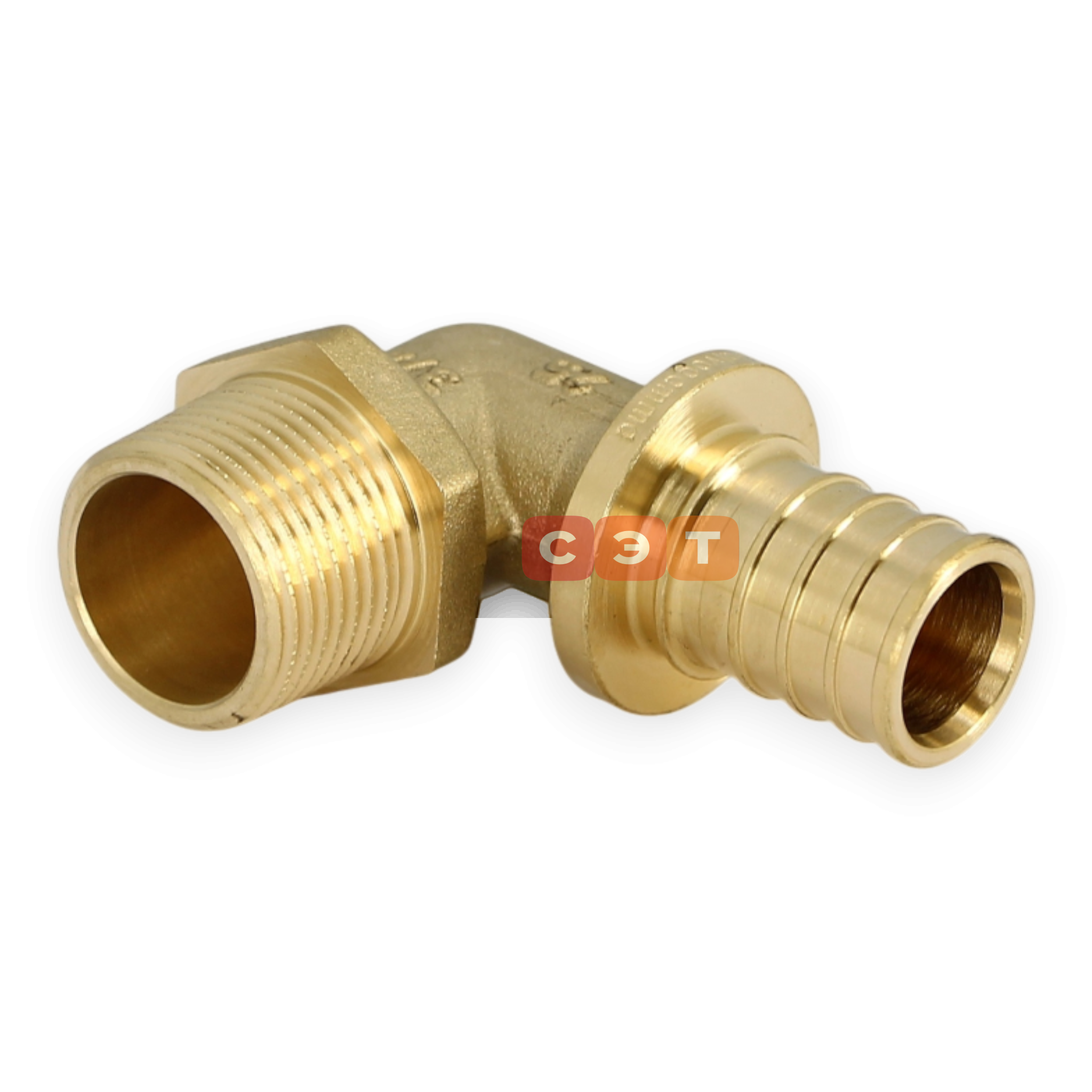 Угол аксиальный с НР Uni-Fitt 25х3/4"