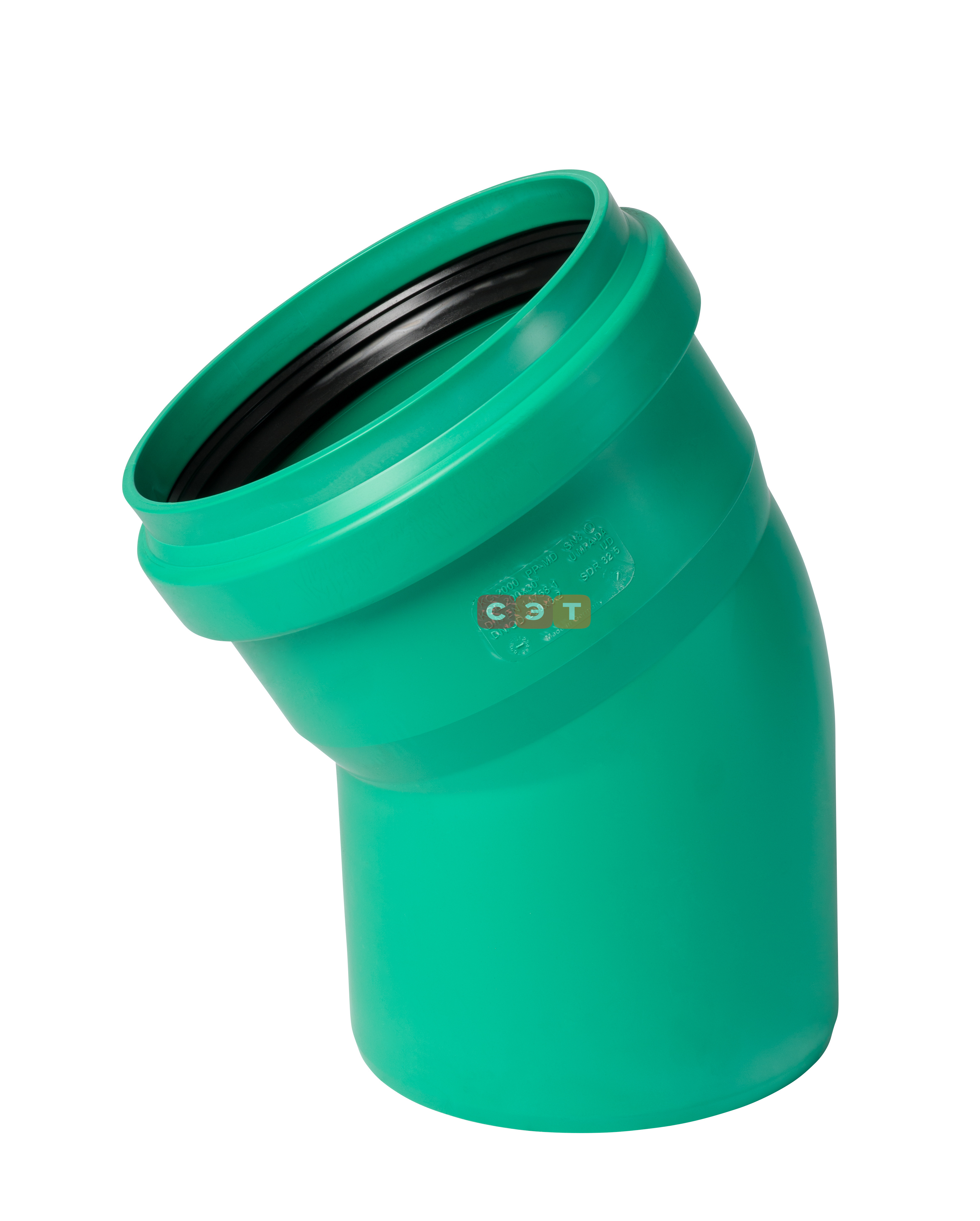 Отвод однораструбный KG2000B 200*30 гр. KG2000