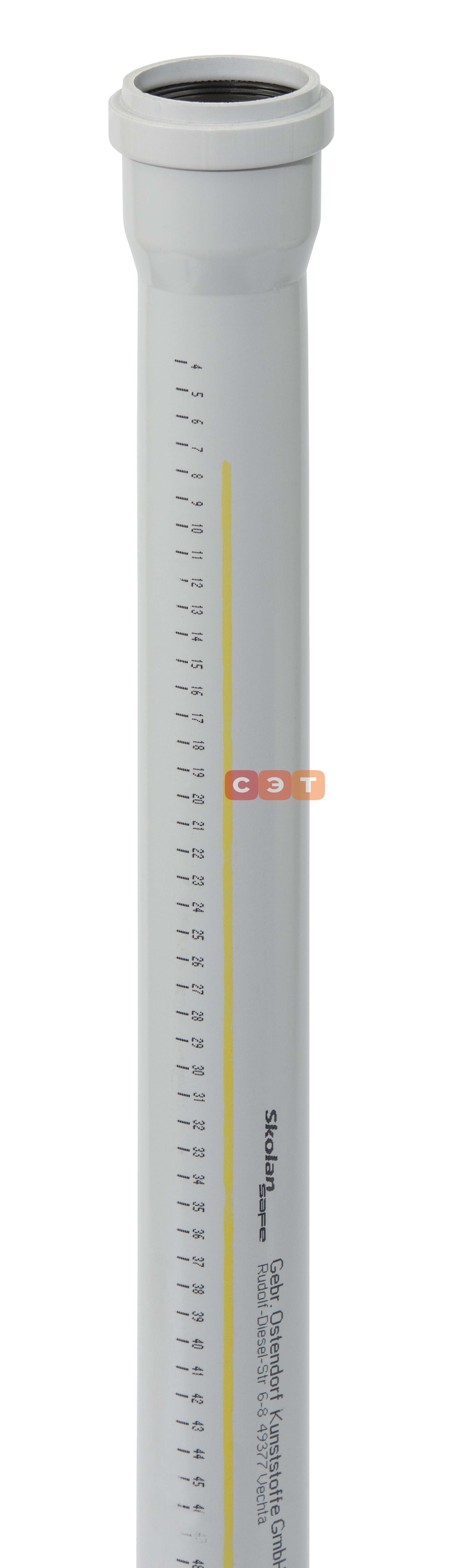 Труба раструбная бесшумная SKEM  50*2000 sDb