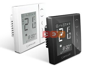 Термостат встраиваемый черный ZigBee (с цифровой индикацией 4 в 1, 230В) VS10BRF
