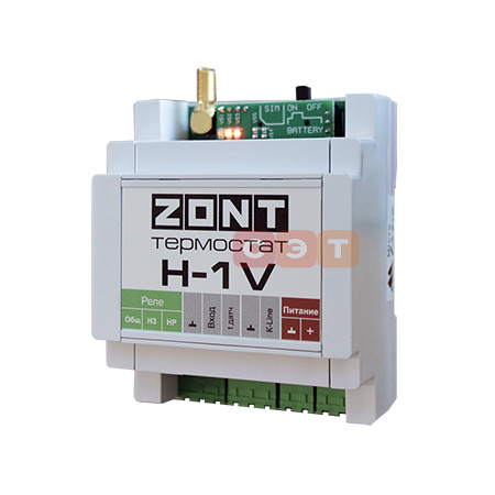 Комнатный GSM-термостат ZONT H-1V (снят с производства)