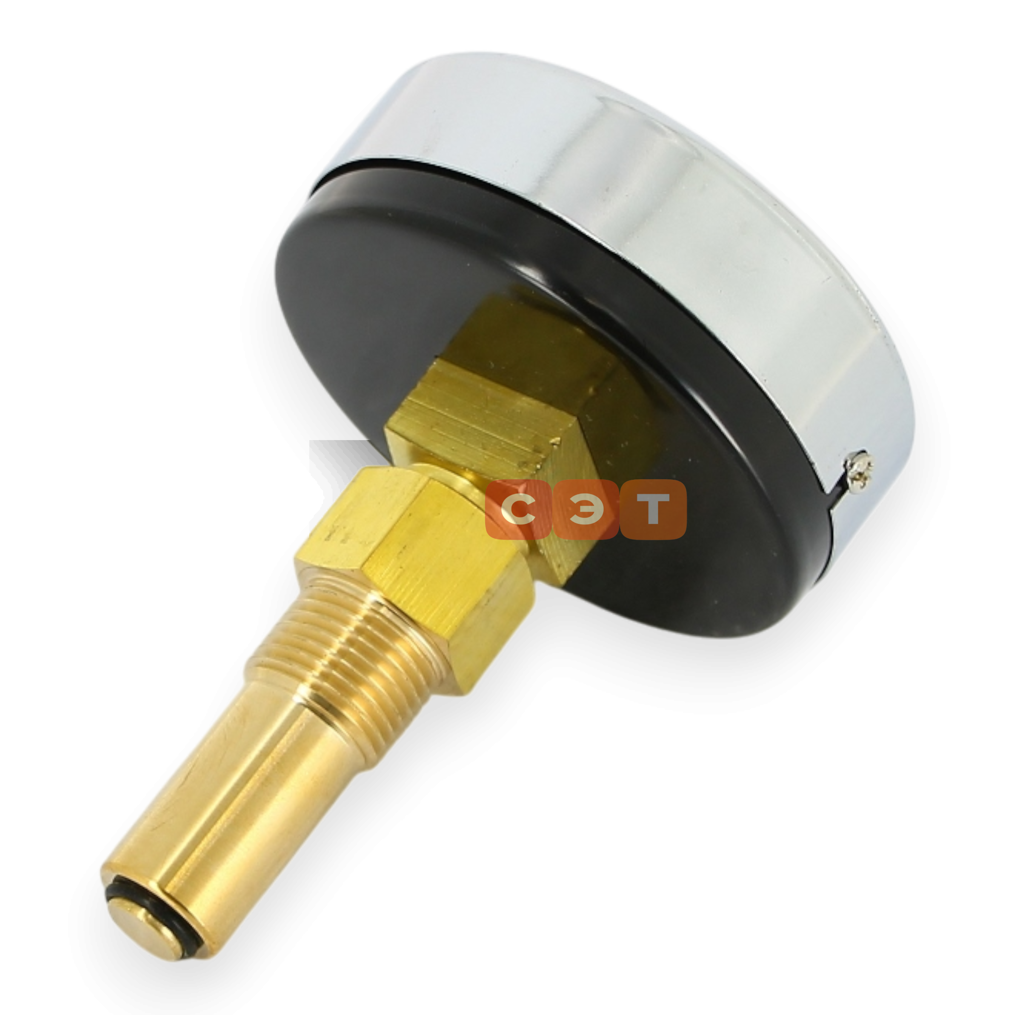 Термоманометр ТМТБ-31Т.1(0-120С)(0-0,6MPa)G1/2.2,5, (сзади), L-46мм