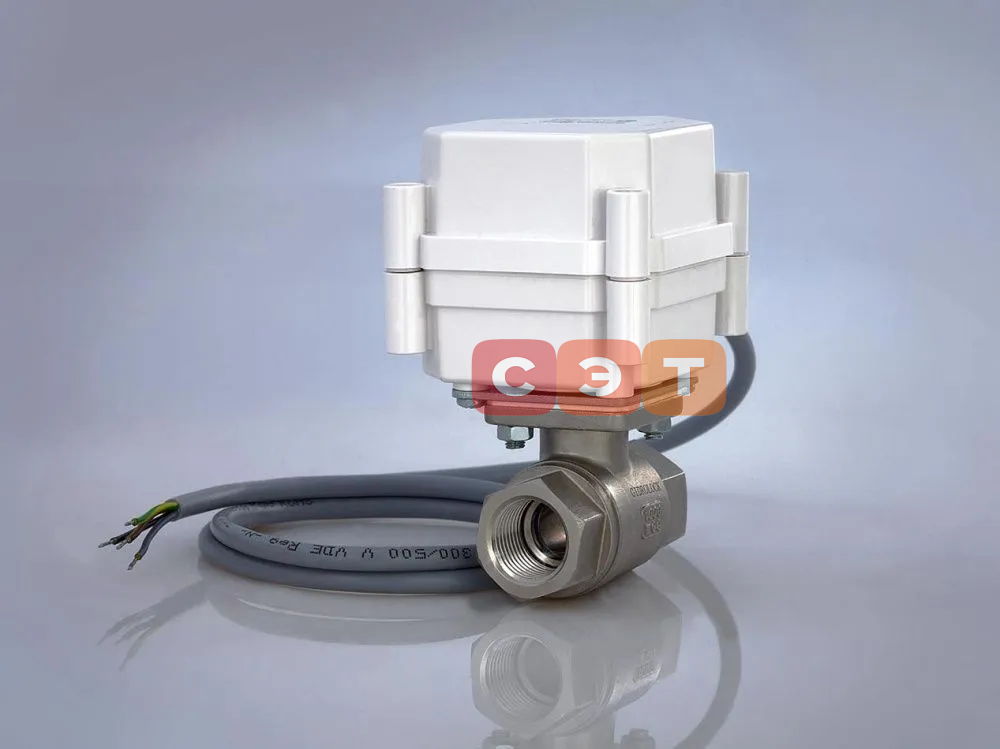 Полнопроходной шаровой кран с электроприводом 12V серии Ultimate BONOMI 1" BS