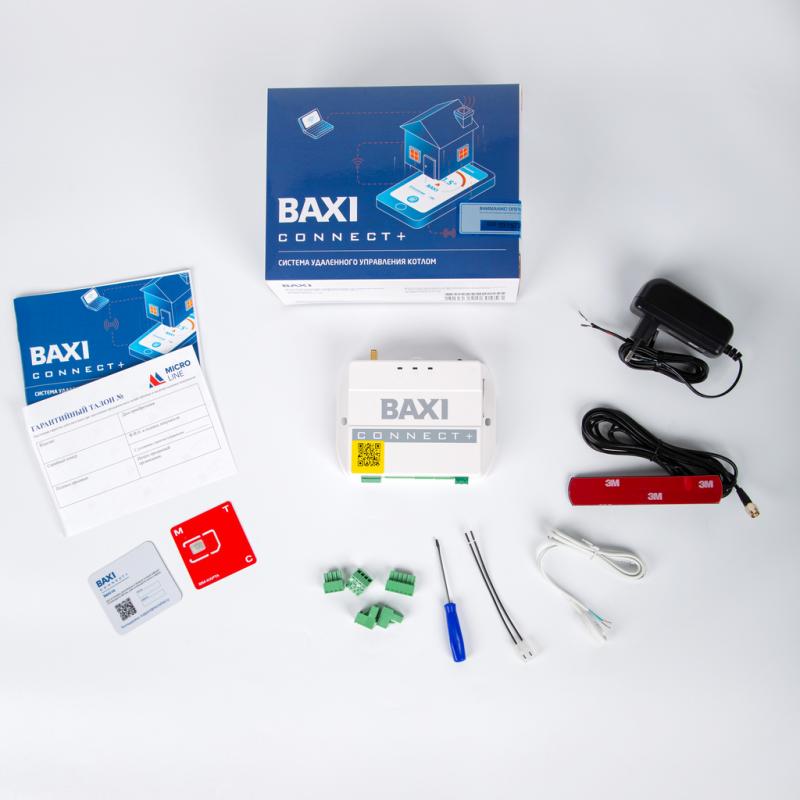 BAXI Connect+-  умный контроль отопления 