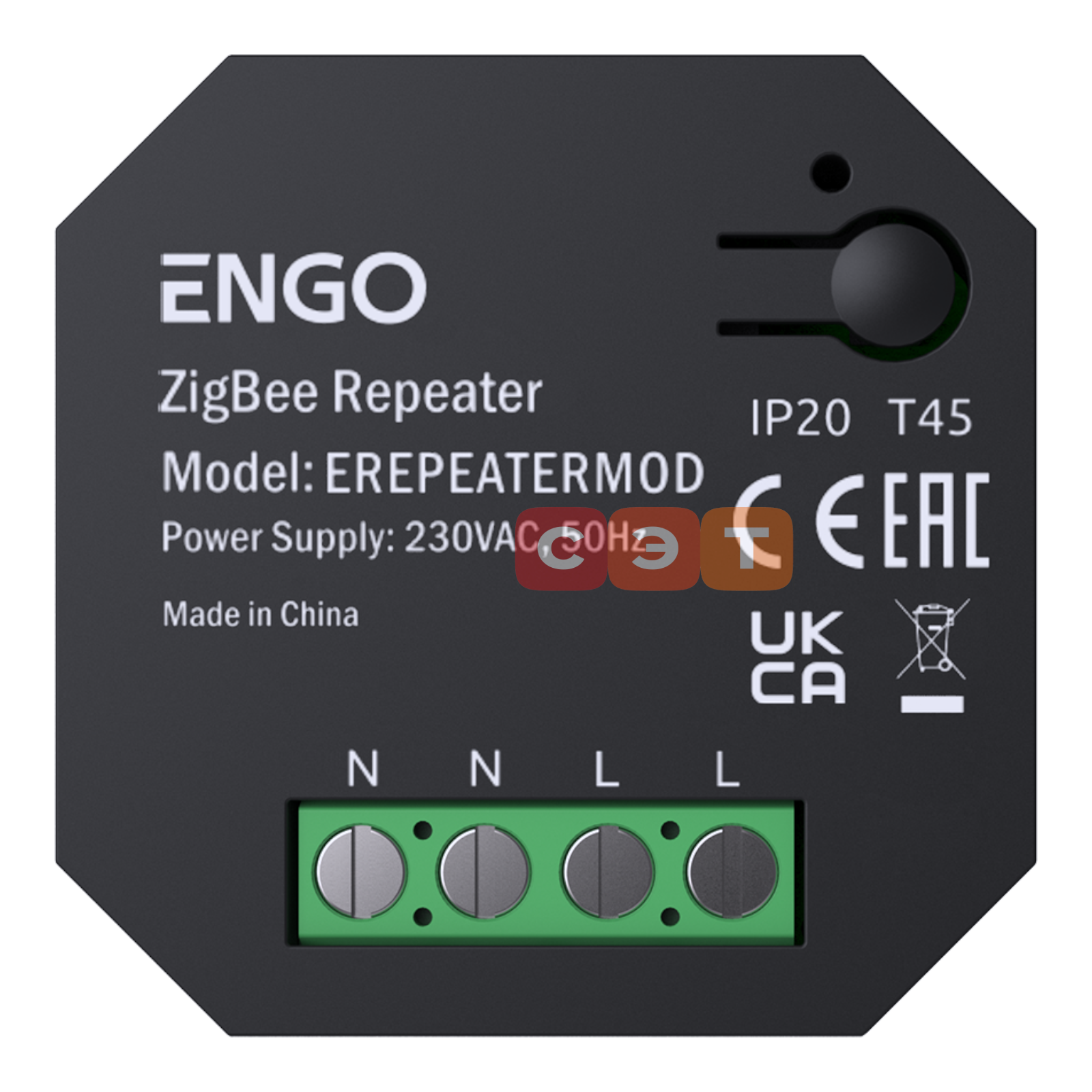 Репитер ZigBee реле Engo  EREPEATER-MOD