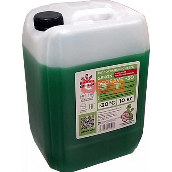 Теплохладоноситель Gekon EcoSave-30 (10 кг/банка)