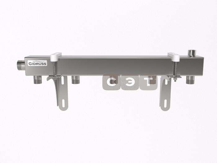 Распределительный коллектор из нерж. стали DMSS-25-20x5