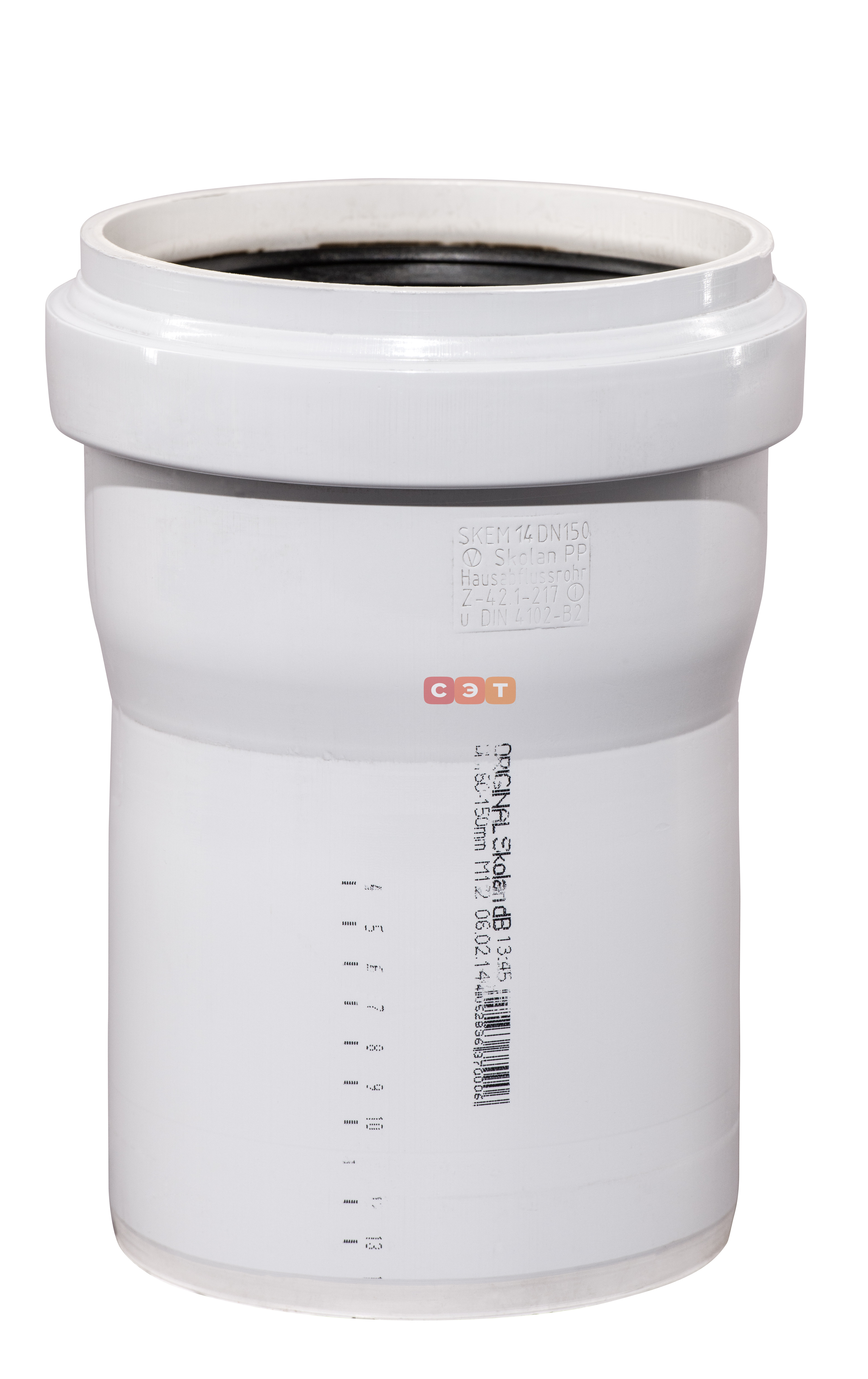 Труба раструбная бесшумная SKEM 150*150 sDb