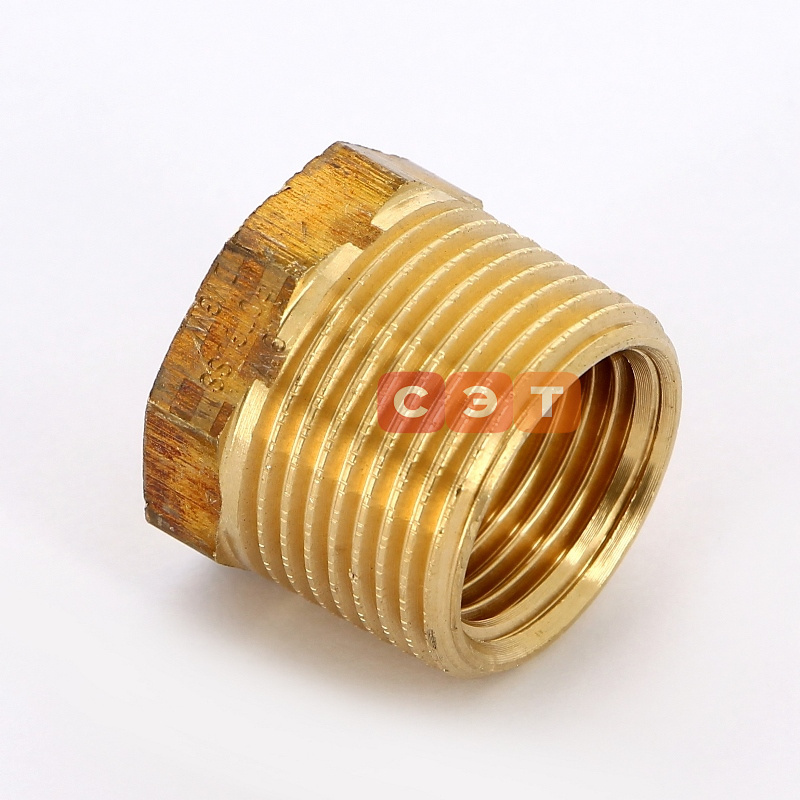 Футорка бронзовая НР-ВР 3/4"x 1/2"