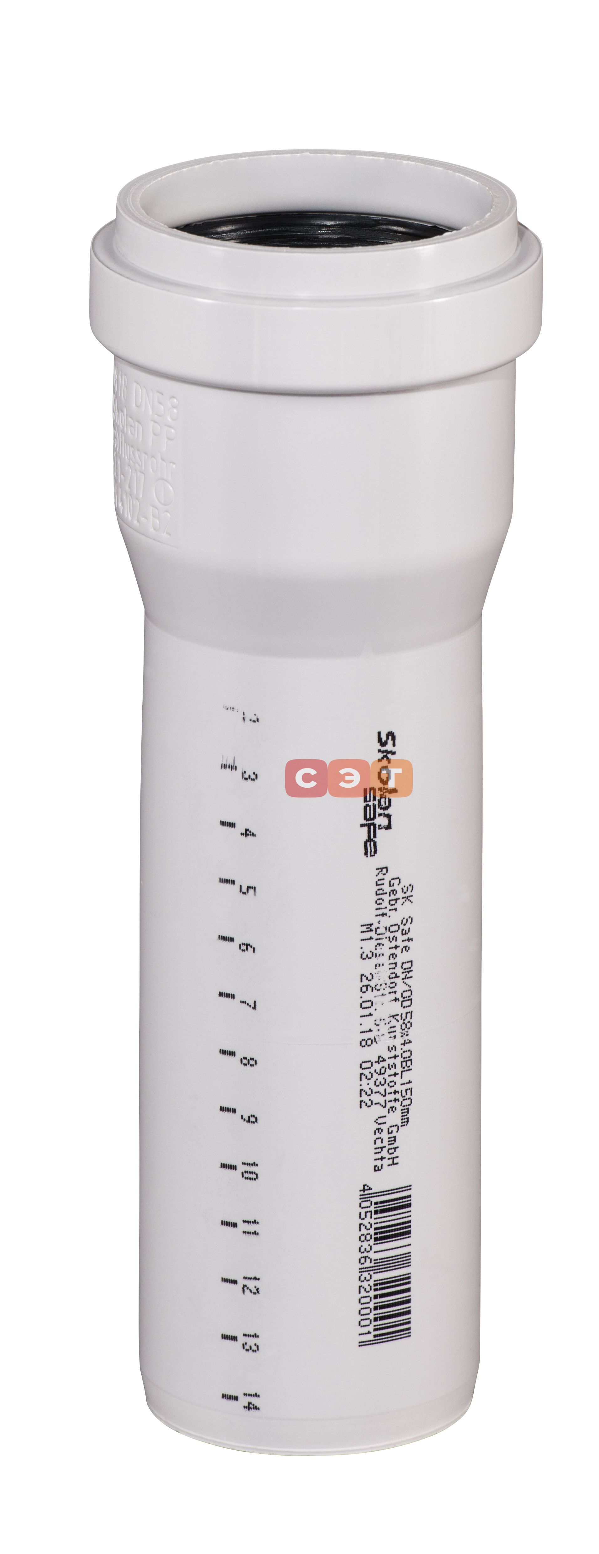 Труба раструбная бесшумная SKEM  50*150 sDb