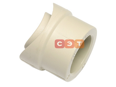 Вварное седло серое  Ekoplastik 110х40