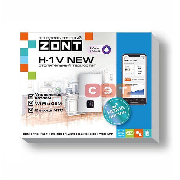 Отопительный термостат ZONT H-1V NEW