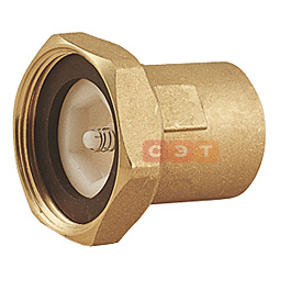 Фитинг для подключения циркуляционного насоса, с встроенным обратным клапаном 1 1/2"x1"