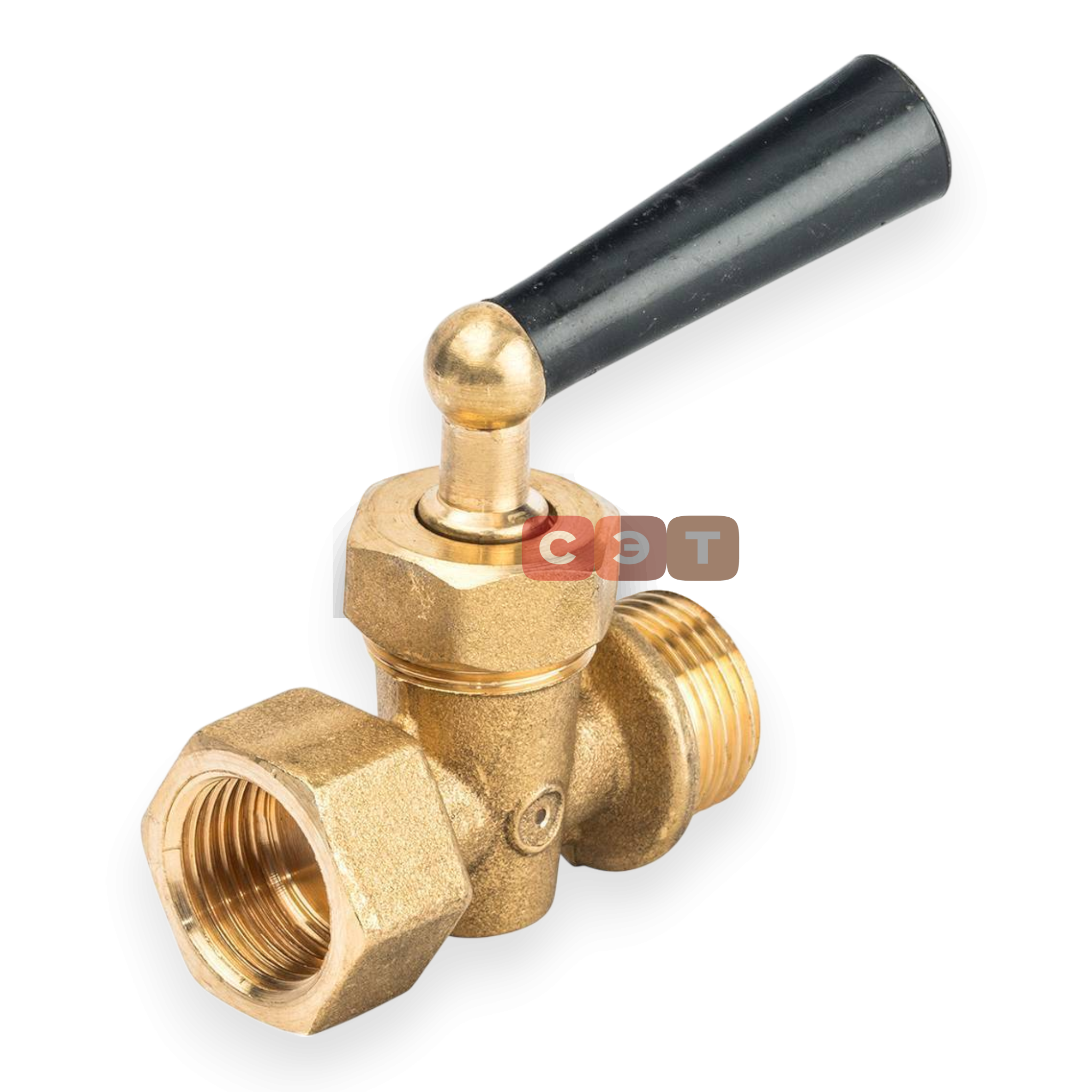 Запорный кран для манометра Watts RM15MZ 1/2' НВ