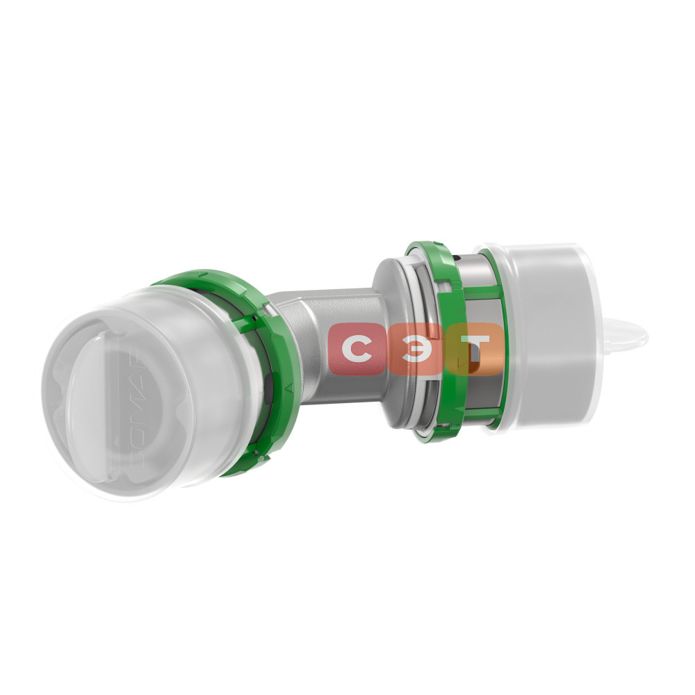 Пресс-угольник 45° SkinPress 50x4,0 (латунь) COMAP