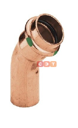 Полуотвод пресс 45 * ВН Profipress SC-Contur 35