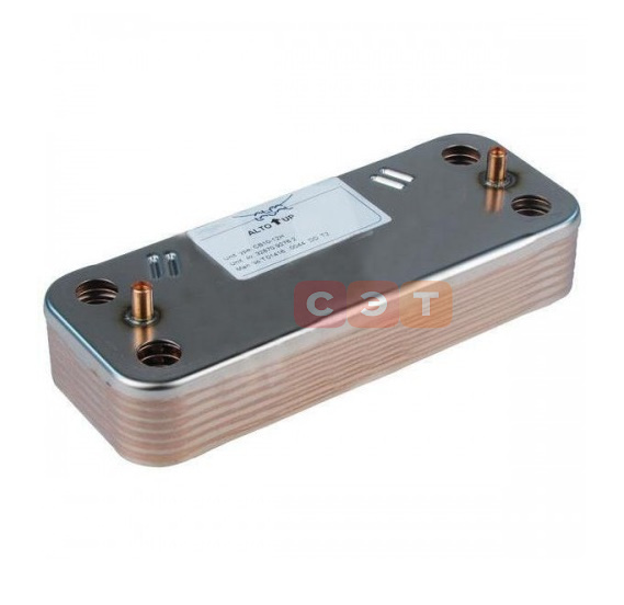 Теплообменник ГВС 12 пластин Fondital Antea, Minorca. Nova Florida Delfis, Nibir