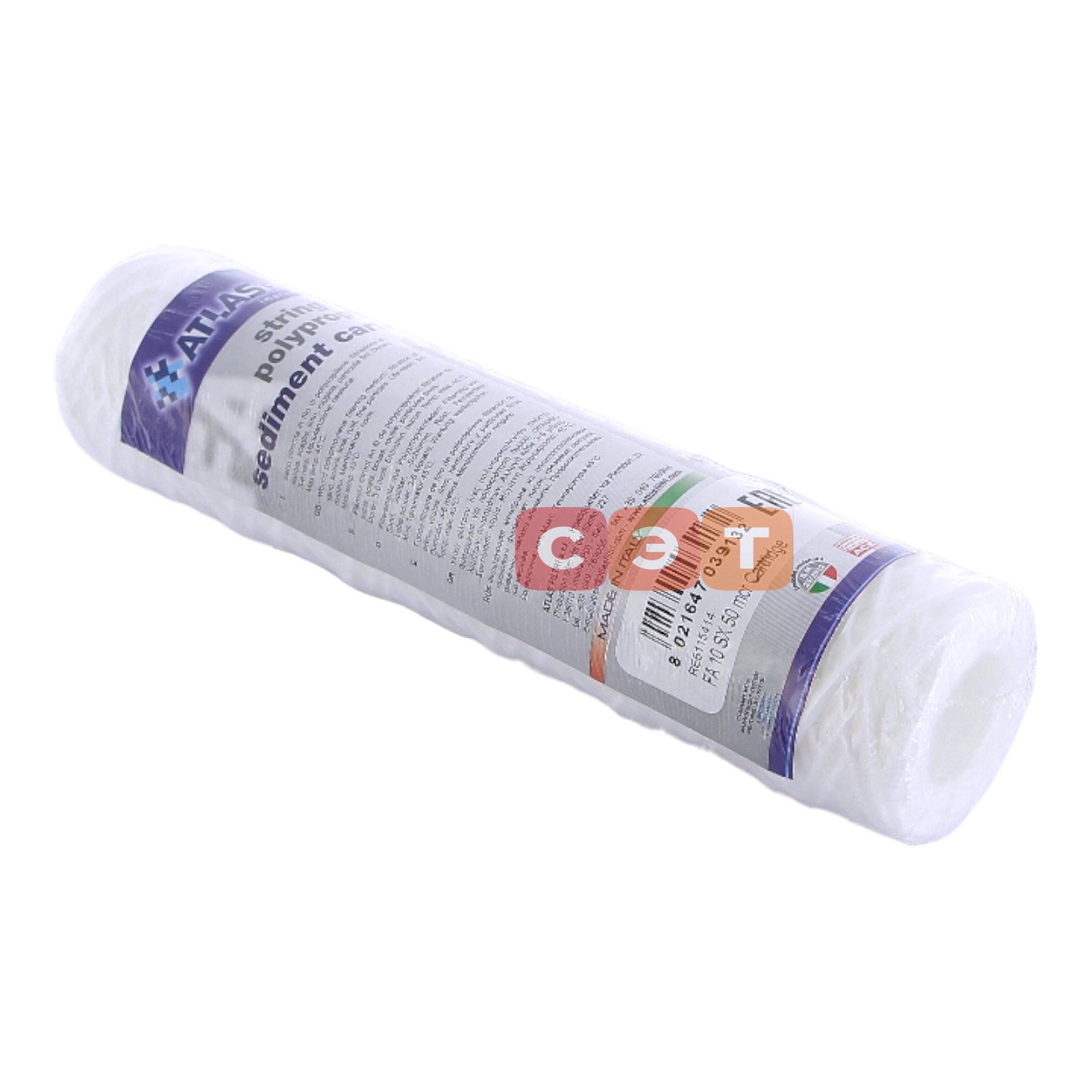 Одноразовый картридж (полипропиленовое волокно) FA SX 10" 10 mcr