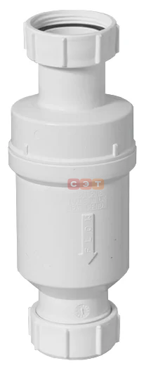 Сифон 11/4-32 компактный с обратным клапаном 