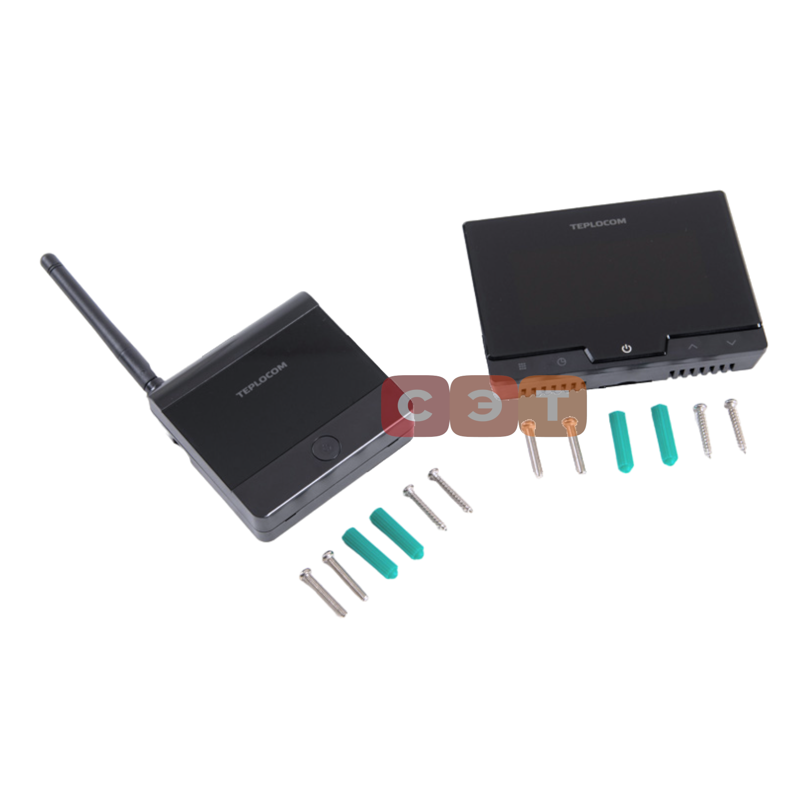 Термостат комнатный TEPLOCOM TS-Prog/LUX-RF