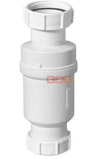 Сифон 11/2-40 компактный с обратным клапаном 