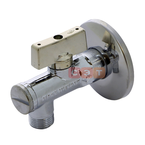 Миникран шаровой хром угловой с фильтром НР-НР (для бачков) Minnesota 871 1/2"x3/8"