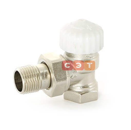Вентиль термостатический HВ угловой  1/2" UF THERMO