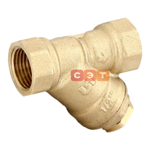 Фильтр косой ВВ 1/2" с магнитом, 600 мкм