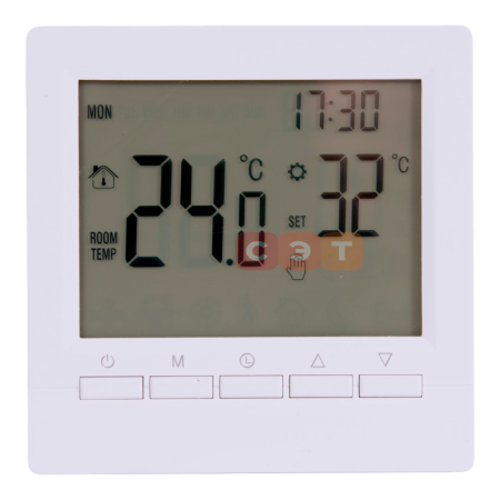 Двухканальный термостат для комбинированных систем отопления TEPLOCOM TSFR-Prog-220/3A