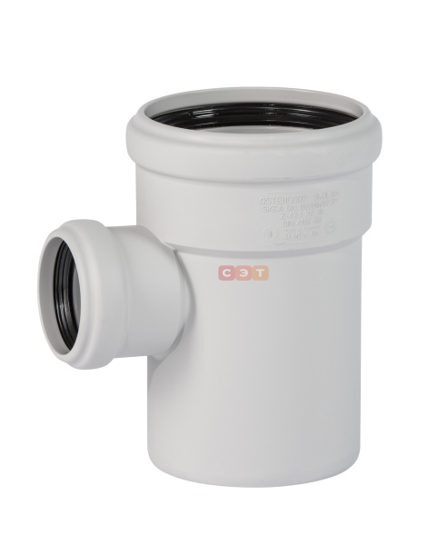 Тройник прямой бесшумный SKEA 100/50*87 sDb