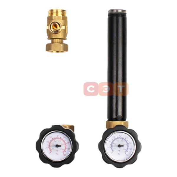 Насосная группа прямая Elsen 3/4" (без насоса)