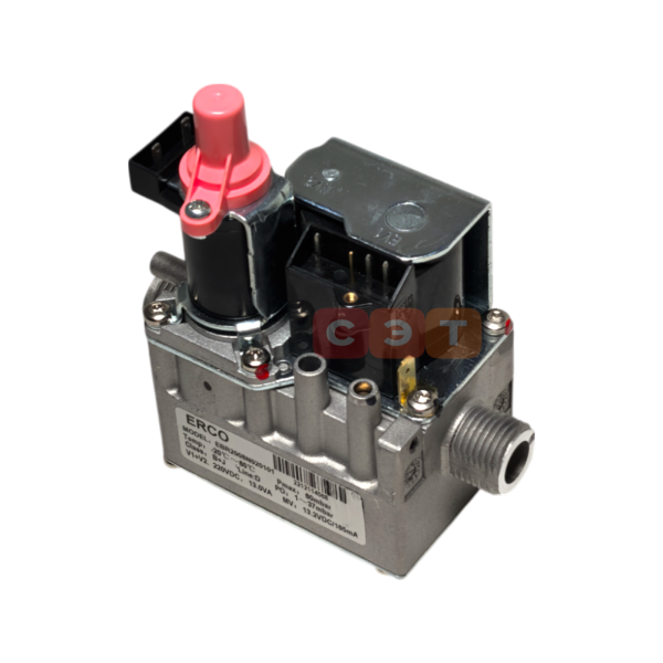 Газовый клапан ERCO EBR2008N020101 220 резьба 1/2