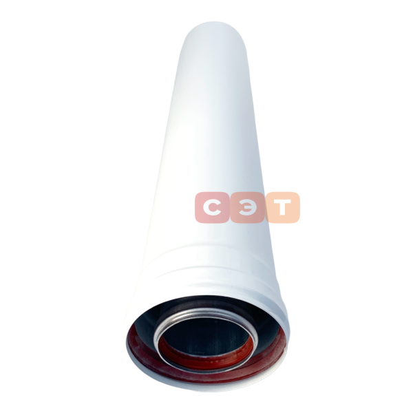 Труба коаксиального дымохода Al-Zn  Camino Ø 60/100 мм  500мм (для традиционных котлов)