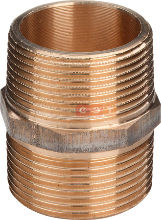Ниппель бронзовый НР-НР  3/4" (Viega)