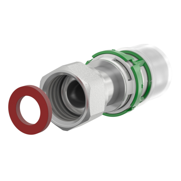 Пресс-муфта с НГ и плоским кольцом 26x3 - 3/4 (CM)