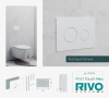 Панель смыва RIVO Touch Neo Белый матовый