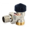 Вентиль термостатический НН угловой  1/2"-3/4EK UF THERMO