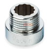 Удлинительная гайка усиленная латунная (хромированная)  1/2" х 10 General Fittings