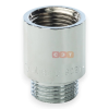 Удлинительная гайка усиленная латунная (хромированная)  1/2" х 25 General Fittings