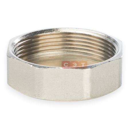 Заглушка ВР латунная (никелированная) 2" General Fittings