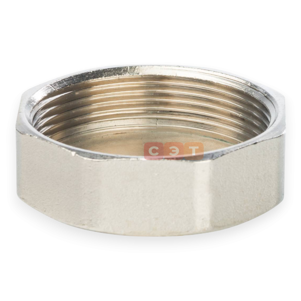Заглушка ВР латунная (никелированная) 2" General Fittings