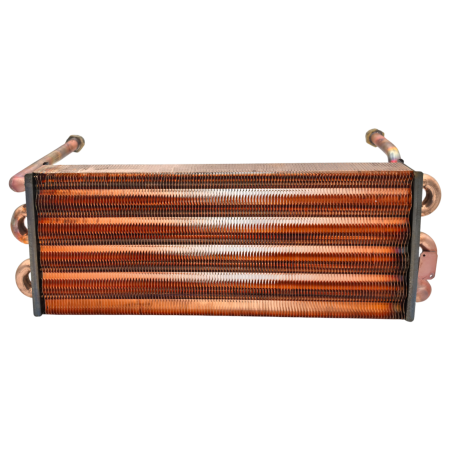 Теплообменник основной 35 кВт Bosch, Buderus(GAZ 6000 W WBN6000-35C, U072-35K) 