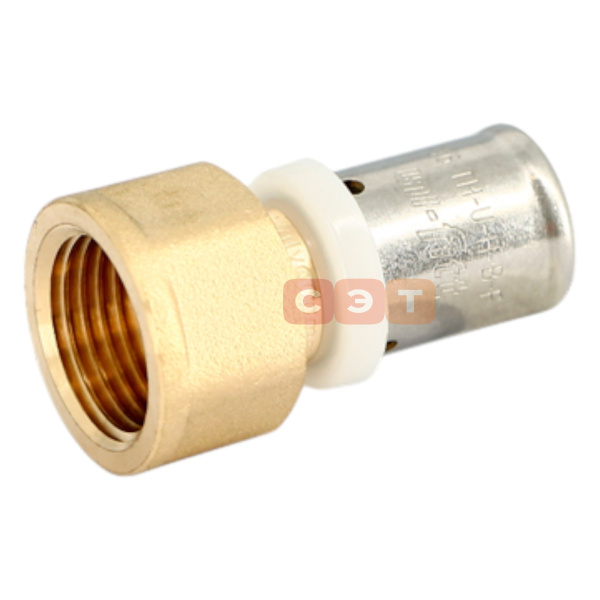 Муфта пресс с ВР 26х 3/4" Uni-Fitt