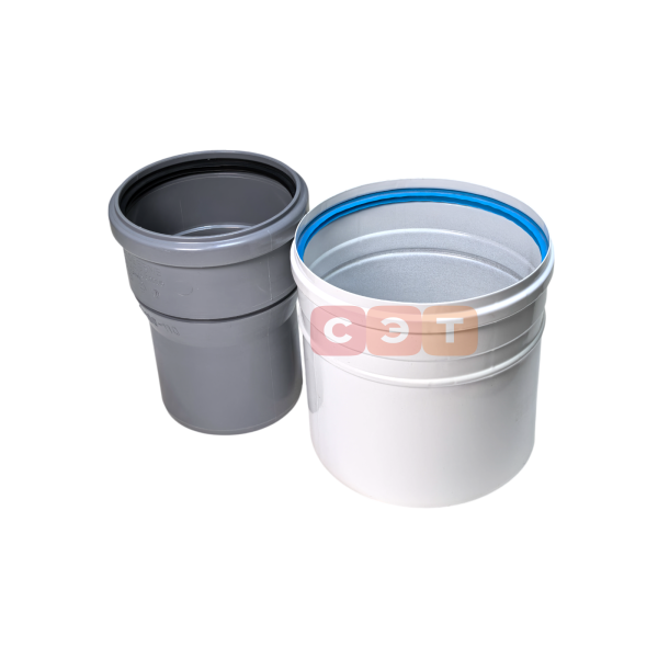 Переходник с 100/150 мм на 110/150 мм De Dietrich DY817 