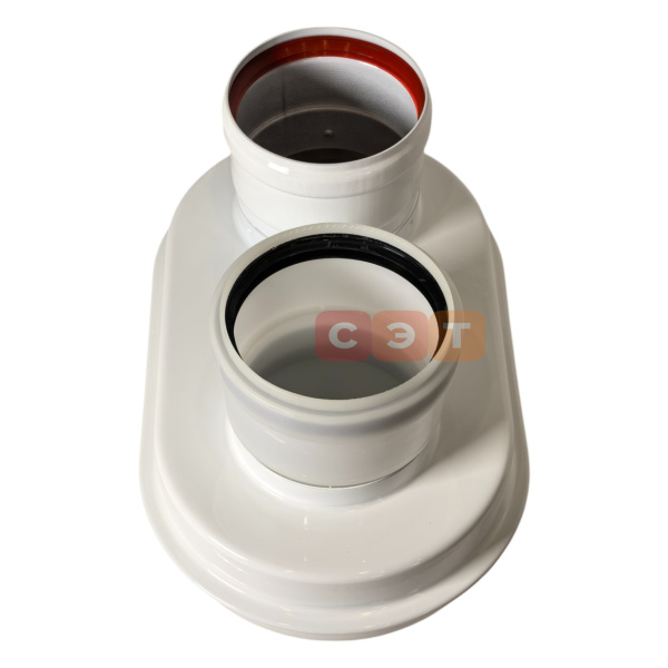 Адаптер моноблочный PPR/Al   Camino Ø 60/100 - 80/ 80 (для конденсационных котлов)