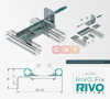 Крепление двойное укороченное RIVO Fix
